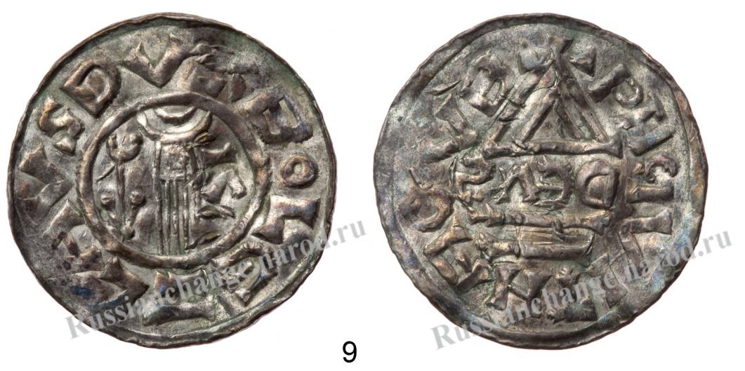 Западноевропейские серебряные денарии конца X – начала XI в.
