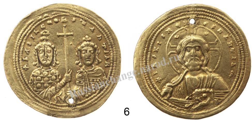 Византийские золотые, серебряные и медные монеты середины X – начала XI в.